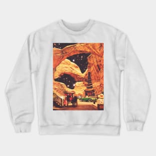 Bali Enchantment, Starlit Arches and Timeless Traditions Crewneck Sweatshirt